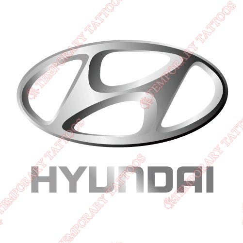 Hyundai Customize Temporary Tattoos Stickers NO.2054